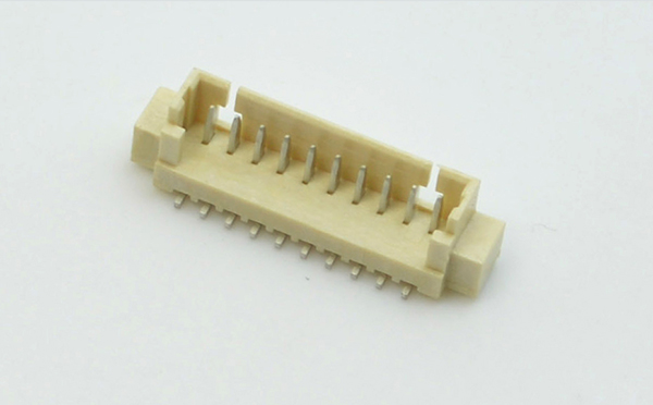 MX1.25MM耐高溫立貼PCB插座頭 1.25間距2PIN 線對板連接器 接插件