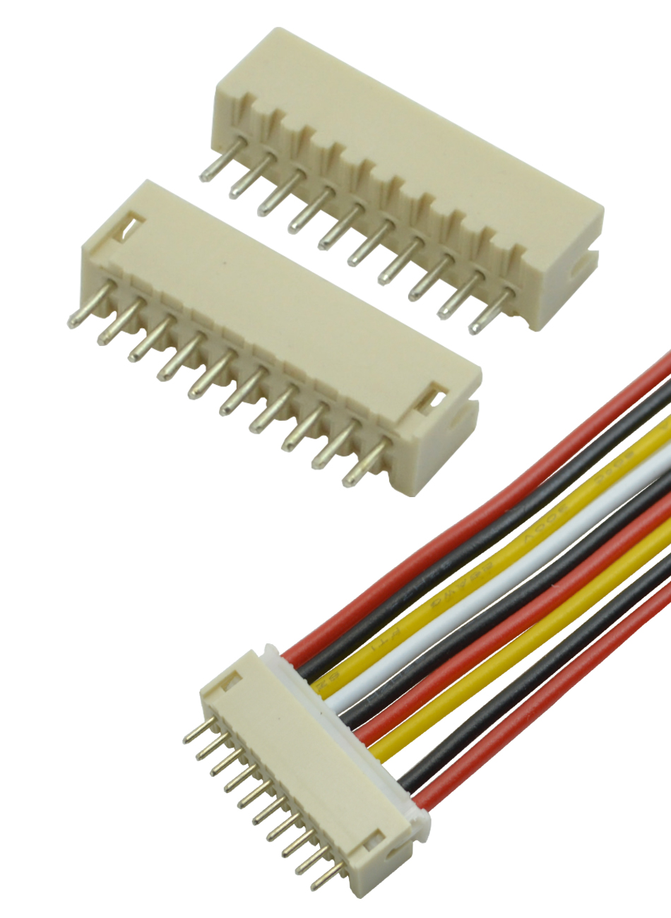 1.25mm間距MX直針高溫插座耐針座接插件連接器直插式條形2-12Pin,麻豆免费网站