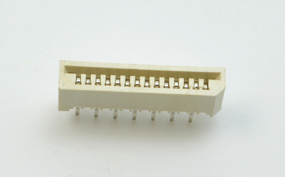 FPC插座排線插座 1.0mm間距11P 單麵接直插 無鎖扁平軟排線連接器,麻豆免费网站